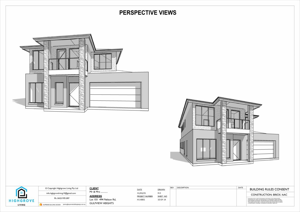 working drawings h1 0001 lot 101 494 nelson rd, gulfview heights wd images 9